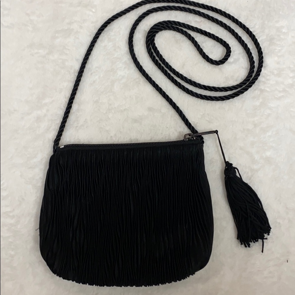 Sweet, small fabric crossbody